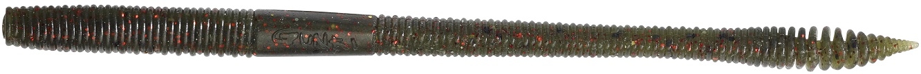 Gunki umělá nástraha červ vista worm watermelon red 14,7 cm