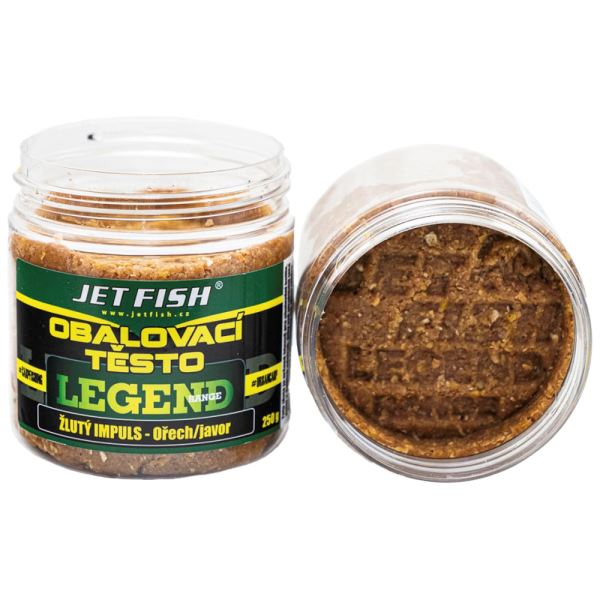 Jet Fish Obalovací Těsto Legend Range Žlutý Impuls 250 g