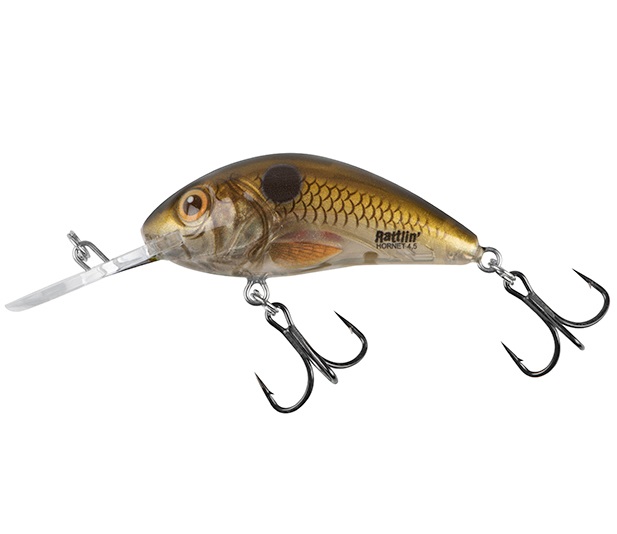 Levně Salmo wobler rattlin hornet floating pearl shad clear - 3,5 cm