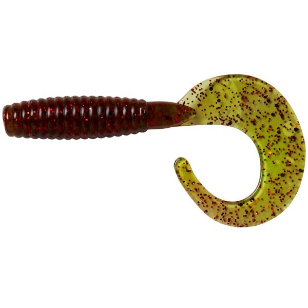 Ron Thompson Gumová Nástraha Grup Curl Tail UV Olive Red