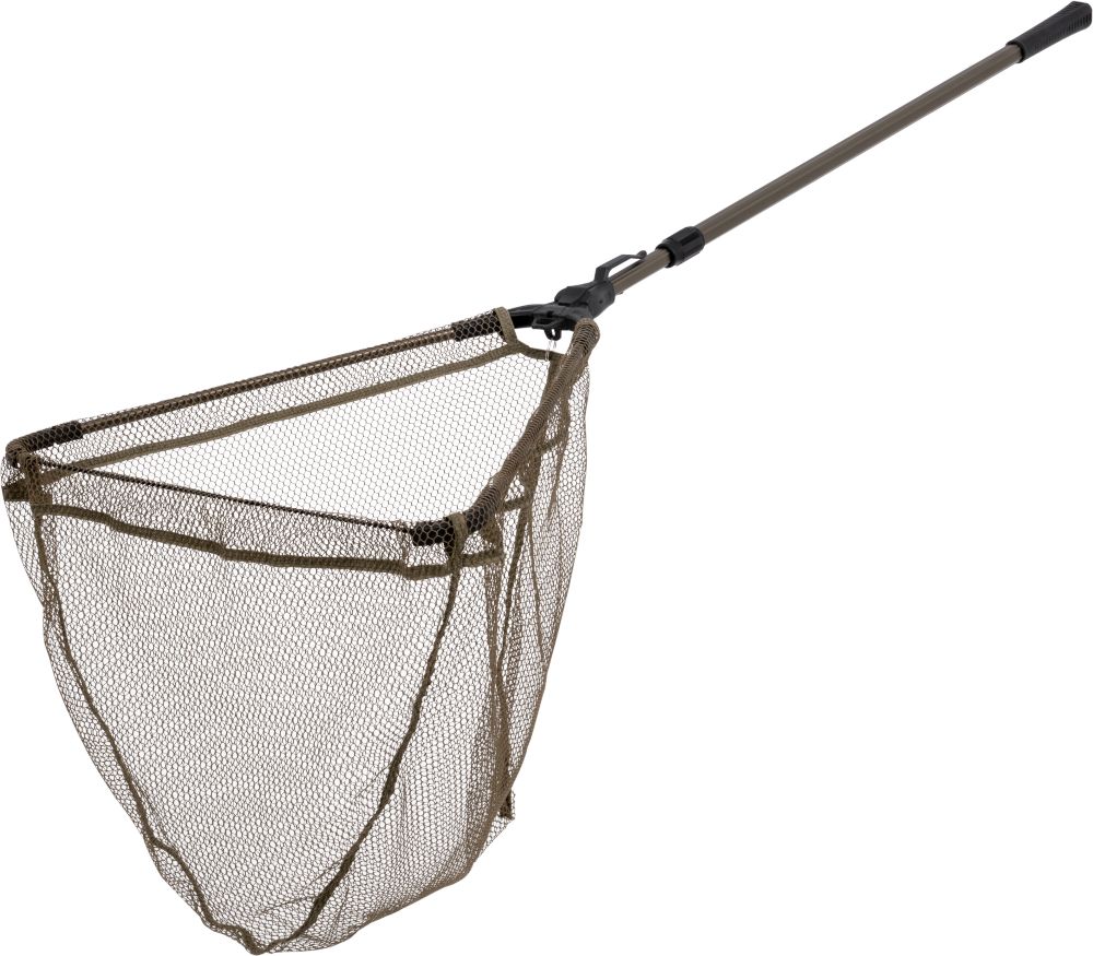 Zebco podběrák khaki telescopic landing net 50x50 cm - 2 m