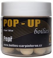 Carp Inferno Pop Up Boilies 150 ml 16 mm Pepř (1)