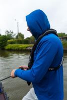 Fox RageTričko s Dlouhým Rukávem a Kapucí Blue Hooded T (8)