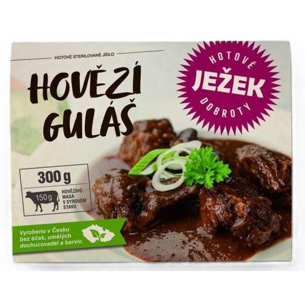 Ježkovy Krabičky Hovězí Guláš 300 g