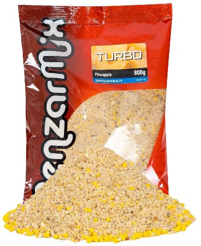 Levně Benzar mix krmítková směs groundbait turbo 800 g - ananas