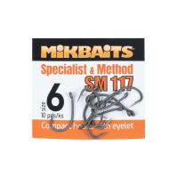 Mikbaits Háčky Specialits & Method SM 117 Hook 10 ks - 12
