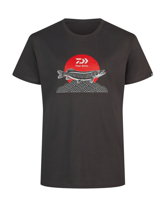 Daiwa tričko t-shirt japan pike - xxl