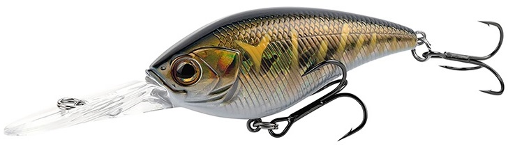 Levně Shimano wobler lure yasei cover crank floating mr brown gold tiger - 7 cm 17 g