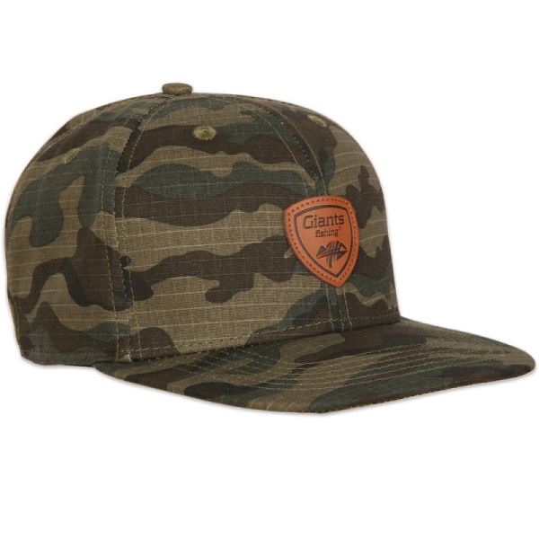 Giants Fishing Kšiltovka Flat Cap Full Camo