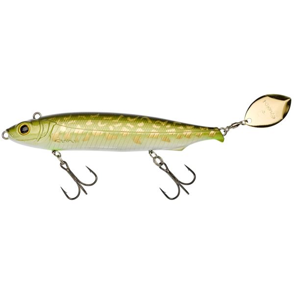 Gunki Wobler Drag Spin S Pike Dress Gold - 13 cm 32,4 g