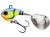 Westin Nástraha Dropbite Spin Tail Jig Chartreuse Blue Craw