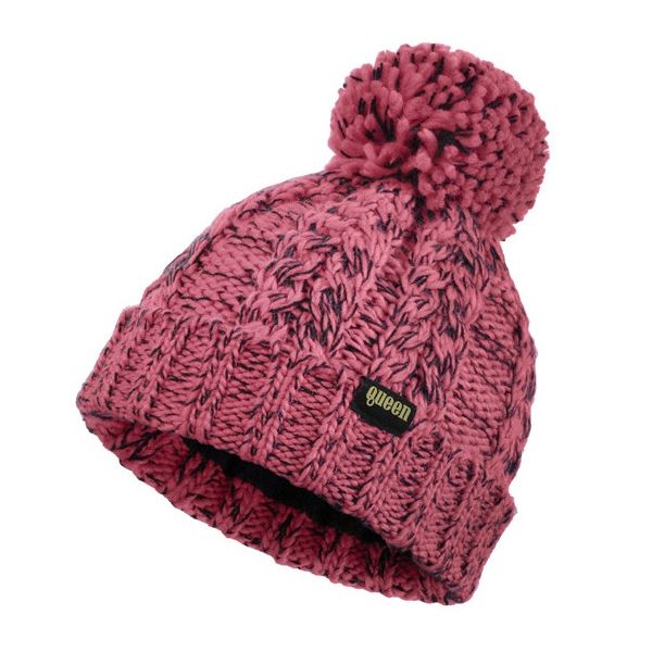 Delphin Pletená Zimní Čepice Queen Love