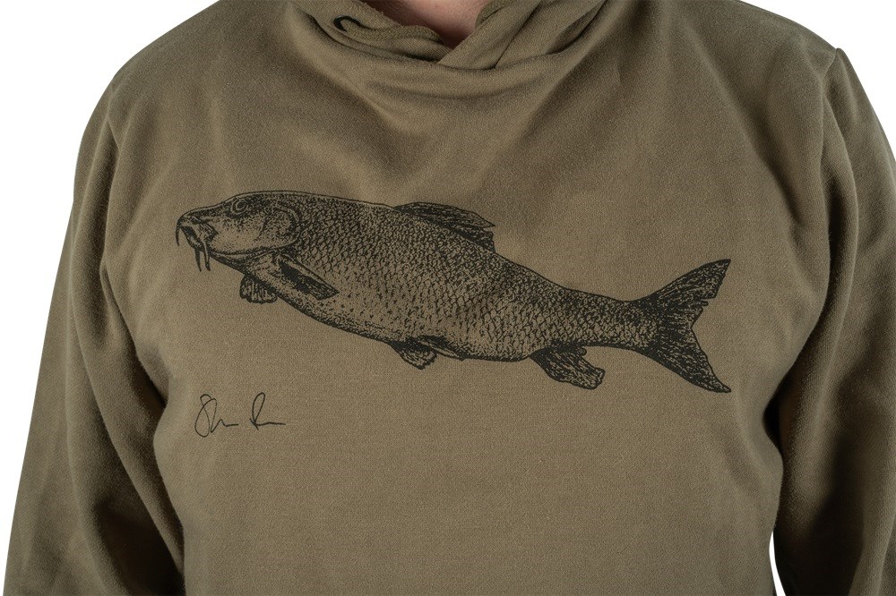Korum Mikina Classic Barbel s Kapucí Parma (4)