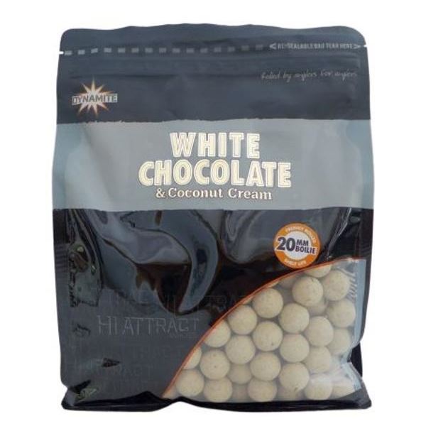 Dynamite Baits Boilies White Chocolate Coconut Cream 1 kg 20 mm