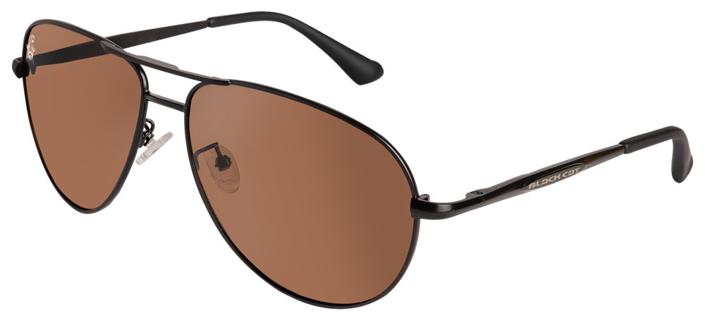 Black cat polarizační brýle sunglasses polarised flyer