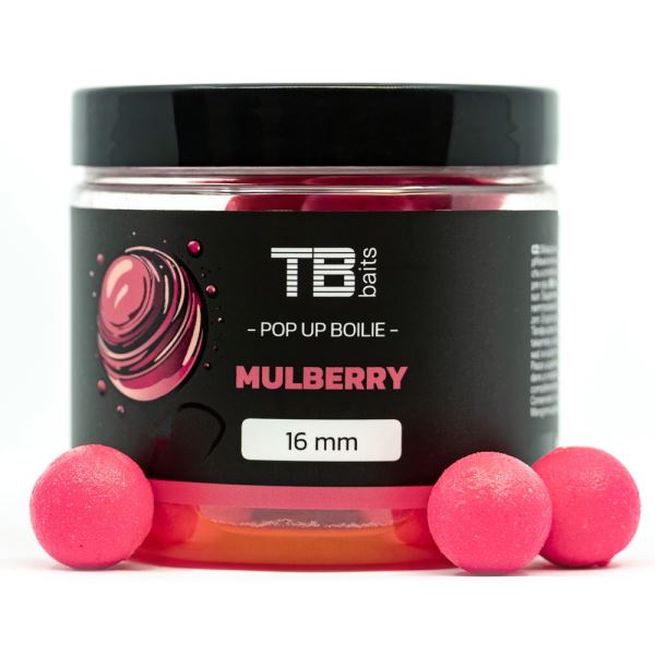 TB Baits Plovoucí Boilie Pop-Up Mulberry + NHDC 65 g