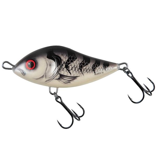 Salmo Wobler Limited Edition Slider Sinking White Striper