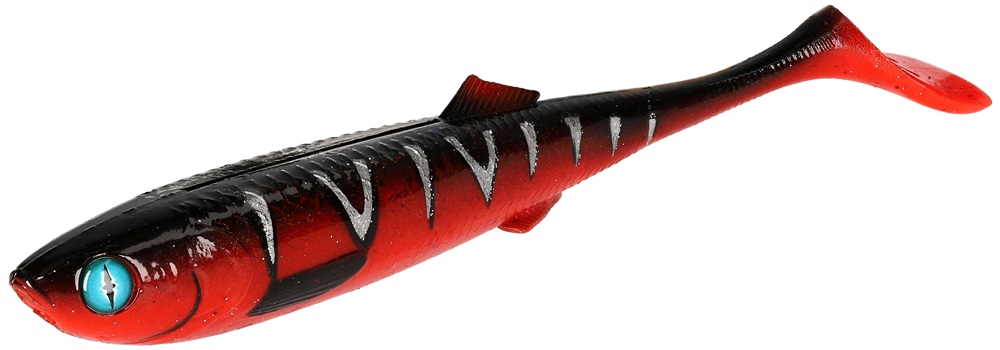 Levně Mikado gumová nástraha sicario red tiger balení - 10,5 cm 10 g 5 ks