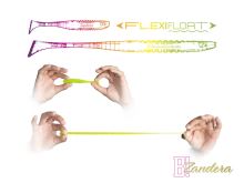 Delphin Gumová Nástraha Zandera Flexi Float UVs Party 12 cm 5 ks (2)