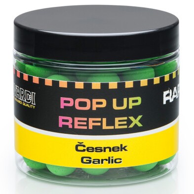 Mivardi plovoucí boilies rapid popup reflex 70g 18 mm - garlic