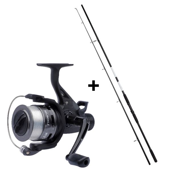 Dam Prut Base X Carp 3,6 m 3 lb + Naviják Quick Nova 5000 FS + Vlasec 0,35 mm