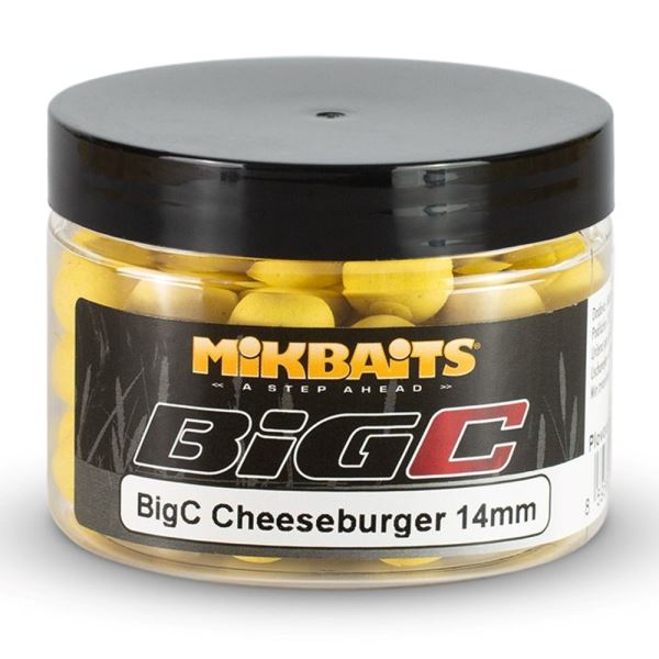 Mikbaits Plovoucí Boilie BigC Cheeseburger 150 ml