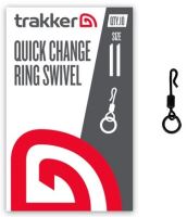 Trakker Obratlík s Kroužkem Quick Change Ring Swivel 10 ks - Velikost 11