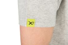 Matrix Tričko Large Logo T-Shirt Marl Grey Lime (5)