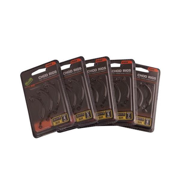 Fox edges hotový návazec ready tied chod rigs 25lb vel 8