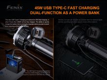 Fenix Nabíjecí LED Svítilna LR80R (10)