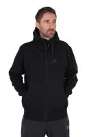 Matrix Mikina Zipped Hoody Black Stealth (2)
