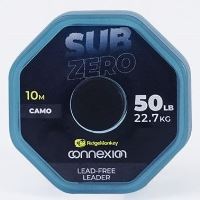 RidgeMonkey Šňůrka Connexion SubZero Lead Free Leader 10 m 50 lb