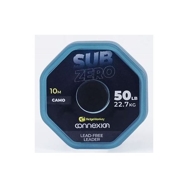 RidgeMonkey Šňůrka Connexion SubZero Lead Free Leader 10 m 50 lb