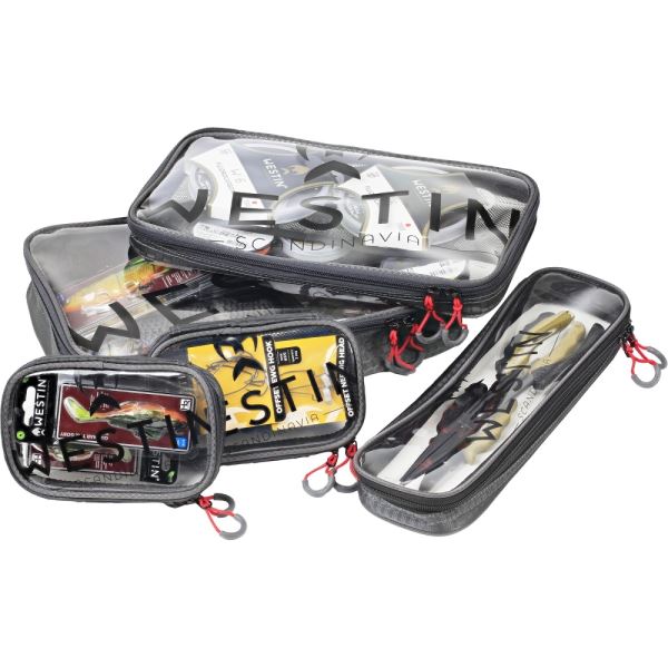 Westin Sada Pouzder W4 Clear Guard Pouch Set 5v1 Titanium Black