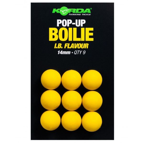 Korda Umělá Nástraha Pop Up Boilie IB Yellow