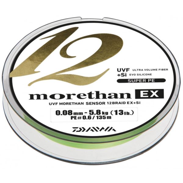Daiwa Splétaná Šňůra Morethan 12 Braid EX+SI
