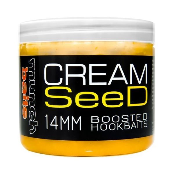 Munch Baits Boosterované Boilie Cream Seed 200 ml