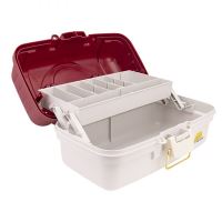 Plano Kufřík One-Tray Tackle Box Red Metallic/Off-White (1)
