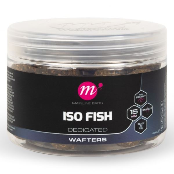 Mainline Vyvážené Boilie Wafters ISO Fish