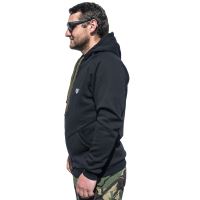 Giants Fishing Mikina Se Zipem A Kapucí Černá (9)