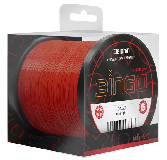 Delphin vlasec bingo - průměr 0,28 mm / nosnost 6,5 kg / návin 300 m