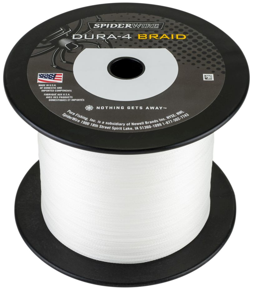 Levně Spiderwire splétaná šňůra dura4 translucent - průměr 0,35 mm / nosnost 35 kg