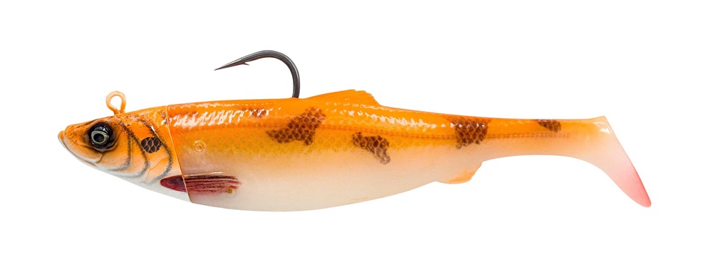 Levně Savage gear gumová nástraha 4d herring big shad sinking red fish 18 cm 112 g