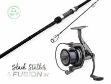 Zfish Combo Prut Black Stalker 3 m 3 lb + Naviják Fusion X 6000 (1)
