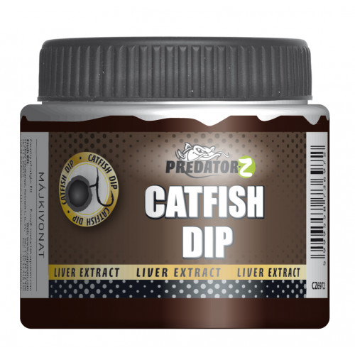 Carp zoom dip catfish 130 ml - játrový extrakt