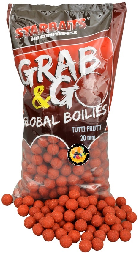 Starbaits boilies g&g global tutti frutti - 2,5 kg 14 mm