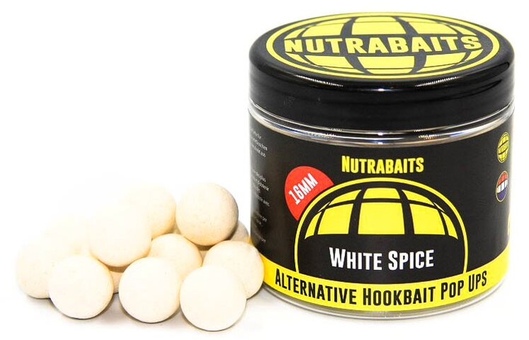 Levně Nutrabaits pop-up white spice 16mm