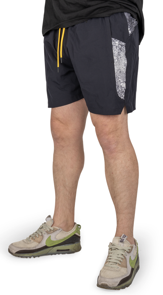 Black cat koupací kraťasy swim shorts - l
