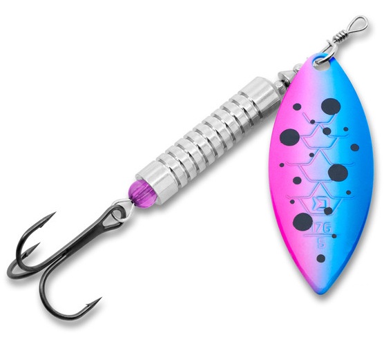 Levně Delphin třpytka rotačka spear lolidot - 17 g vel. 5