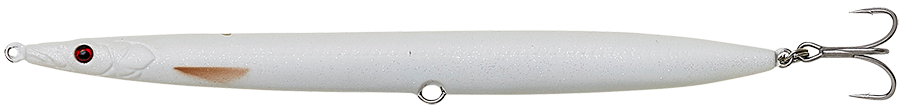 Levně Savage gear sandeel pencil sw sinking matte white - 9 cm 13 g
